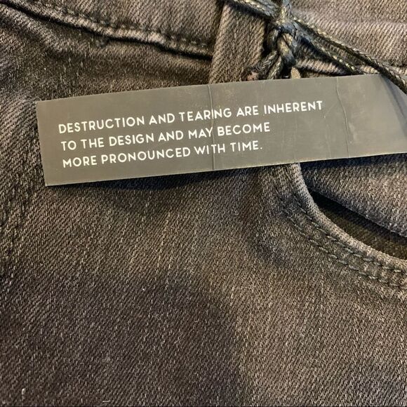 J Brand Photo Ready Mid Rise Rail Jeans Break up - Picture 10 of 16